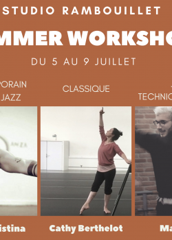 Stage de Barre à TerreClassiqueDanse JazzDanse ContemporaineModern’jazz à Rambouillet en mai 2024
