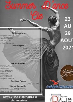 Stage de Street JazzModern’jazzDanse ContemporaineClassiqueHip-hopBreak danceDanse Africaine à Lille en mai 2024