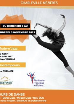 Stage de Danse JazzDanse ContemporaineModern’jazzBarre à Terre à Charleville-Mézières en avril 2024