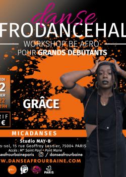 Stage de Afro Dance à Paris en avril 2024