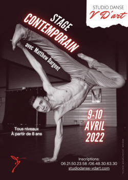 Stage de Danse Contemporaine à Saint-Lys en avril 2024