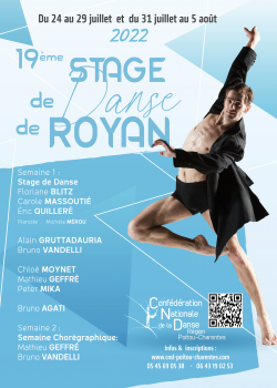 Stage de ClassiqueModern’jazzDanse ContemporaineComédie musicaleBarre à Terre à Royan en juin 2022