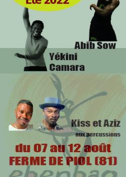 Stage de Danse Africaine à Cadalen en mai 2024