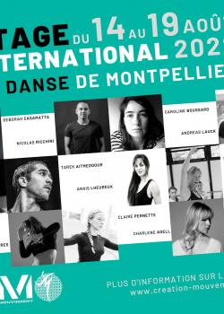 Stage de Danse ContemporaineLyricalModern’jazzModernDanse JazzFloorworkHip-hopGaga Movement à Montferrier-sur-Lez en août 2022