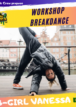 Stage de Break danceHip-hop à Castelnaudary en mai 2024