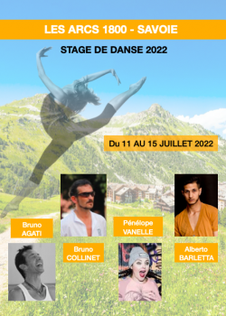 Stage de Danse JazzModern’jazzDanse ContemporaineContemporaryBarre à Terre à Bourg-Saint-Maurice en avril 2024