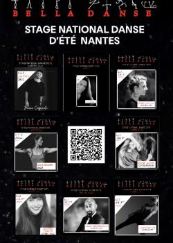 Stage de Afro DanceDanse JazzDanse ContemporaineStreet dance à Nantes en juin 2022