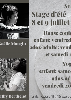 Stage de Danse ContemporaineYoga à Rambouillet en avril 2024