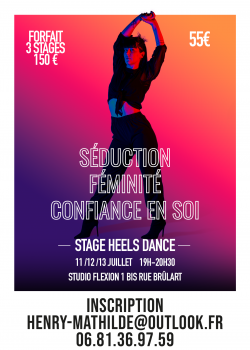 Stage de Heels dance à Reims en juin 2022