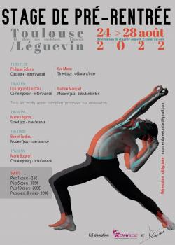 Stage de ClassiqueDanse ContemporaineStreet danceModern’jazz à Léguevin en août 2022