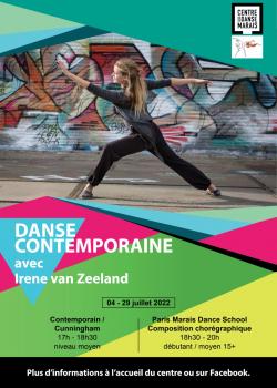 Stage de Danse Contemporaine à Paris en juin 2022