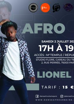 Stage de Afro Dance à Paris en juin 2022