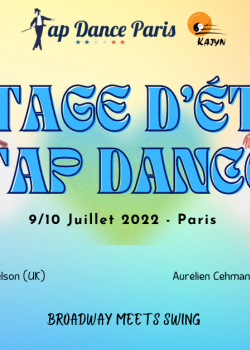 Stage de Claquette à Paris en juin 2022