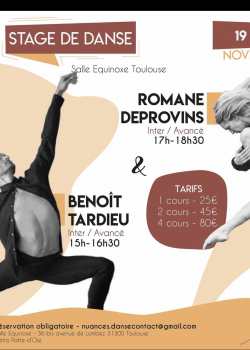 Stage de LyricalContemporaryModern’jazz à Toulouse en septembre 2022