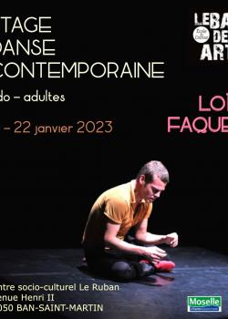 Stage de Danse Contemporaine à Metz en février 2024