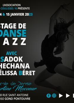Stage de Danse Jazz à Gond-Pontouvre en mai 2024