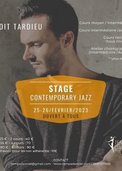 Stage de Modern’jazzContemporary à Ciboure en avril 2024