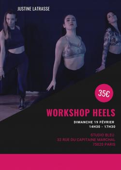 Stage de Heels dance à Paris en janvier 2023