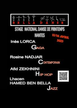 Stage de ContemporaryDanse ContemporaineGaga MovementDanses UrbainesDanse JazzHip-hop à Nantes en mai 2023