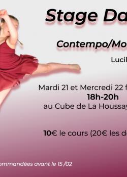 Stage de Danse Contemporaine à La Houssaye-en-Brie en mai 2024