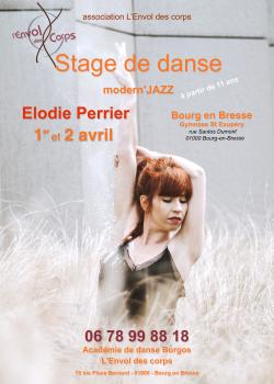 Stage de Danse JazzModern’jazz à Bourg-en-Bresse en mars 2023