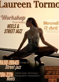 Stage de Heels danceStreet Jazz à Pont-du-Casse en mars 2023