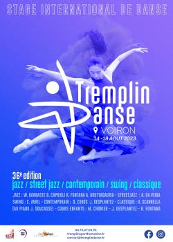 Stage de Modern’jazzStreet JazzDanse ContemporaineClassiqueBarre à TerreSolo Swing à Voiron en septembre 2023