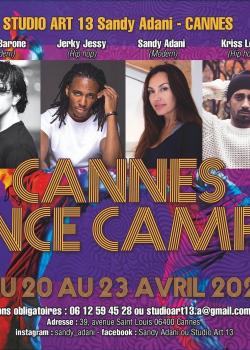 Stage de Hip-hopContemporaryHeels danceModern à Cannes en mars 2023