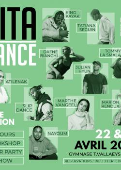 Stage de Afro DanceBreak danceDancehall  ReggaDanse ContemporaineDanses UrbainesHip-hopHeels dance à Blaye en mars 2023