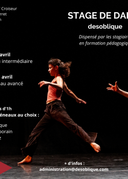 Stage de ClassiqueContemporaryJazz Roots à Lyon en mars 2023