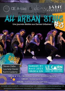 Stage de Danses Urbaines à Lans-en-Vercors en mai 2023