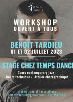 Stage de ContemporaryModern’jazz à Ciboure en mai 2024