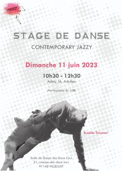 Stage de Contemporary à Villejust en mai 2024