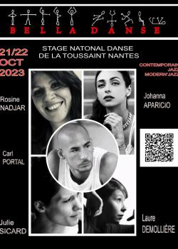Stage de Danse JazzDanse ContemporaineModern’jazz à Nantes en septembre 2023