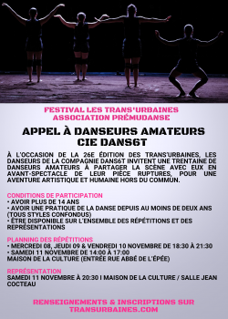 Stage de Danses UrbainesHip-hop à Clermont-Ferrand en mai 2024