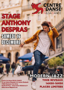 Stage de Danse Jazz à Montceau-les-Mines en mai 2024