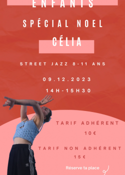 Stage de Street Jazz à Juvignac en mai 2024