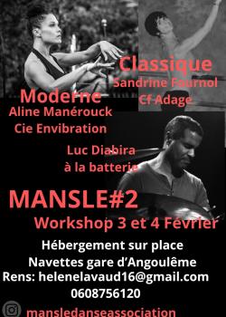 Stage de ClassiqueDanse Jazz à Mansle en mai 2024