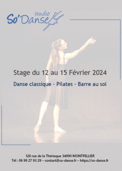 Stage de ClassiqueBarre à TerrePilates à Montpellier en mai 2024
