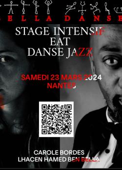 Stage de Danse JazzEAT à Nantes en février 2024