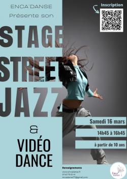 Stage de Street Jazz à Bailly-Romainvilliers en février 2024