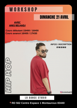 Stage de Hip-hop à Montauroux en mai 2024
