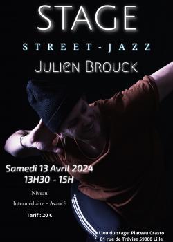 Stage de Street Jazz à Lille en mars 2024