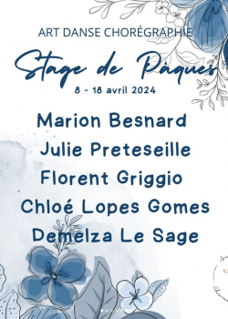 Stage de Barre à TerreBreak danceClassiqueDanse ContemporaineDanse JazzFlamencoHip-hop à Saint-Rémy-lès-Chevreuse en mars 2024