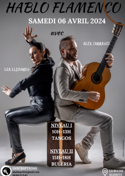 Stage de Flamenco à Biarritz en mars 2024