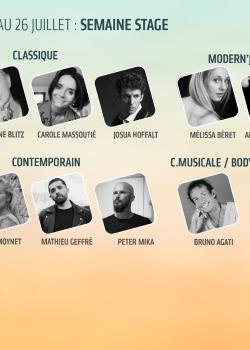 Stage de ClassiqueDanse ContemporaineModern’jazzStreet JazzComédie musicale à Royan en mai 2024