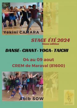 Stage de Danse Africaine à Monestiés en mai 2024