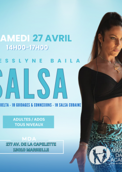 Stage de Salsa à Marseille en avril 2024