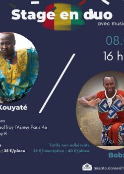 Stage de Danse AfricaineDanses Traditionnelles ou folkloriques à Paris en mai 2024